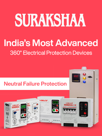 Use Gelco Surakshaa for home protection | ELCB, MCB, RCCB Protection Included