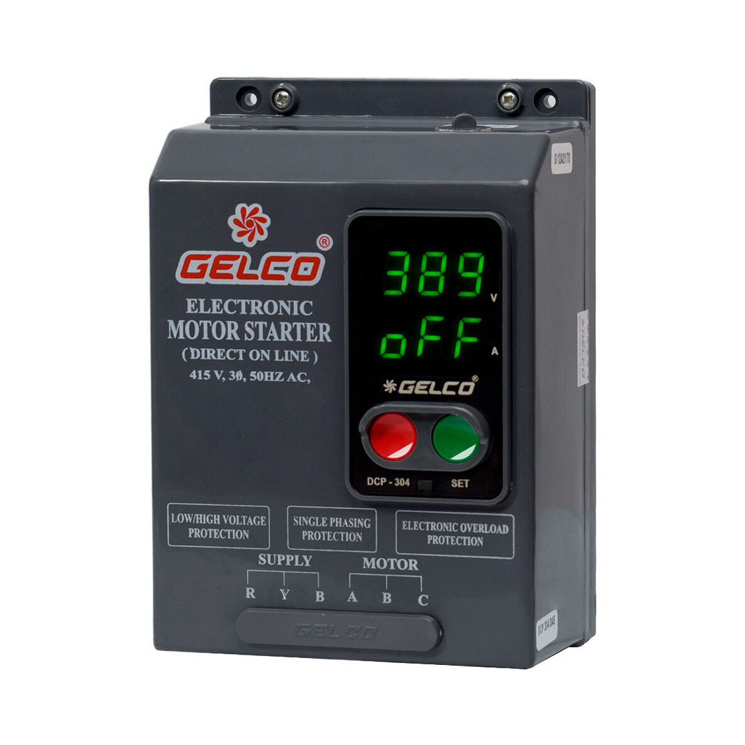 Gelco 3 Phase Electronic Starter: Protects motors, air conditioners, lifts & offers all electrical protections. Reliable & efficient in vadodara