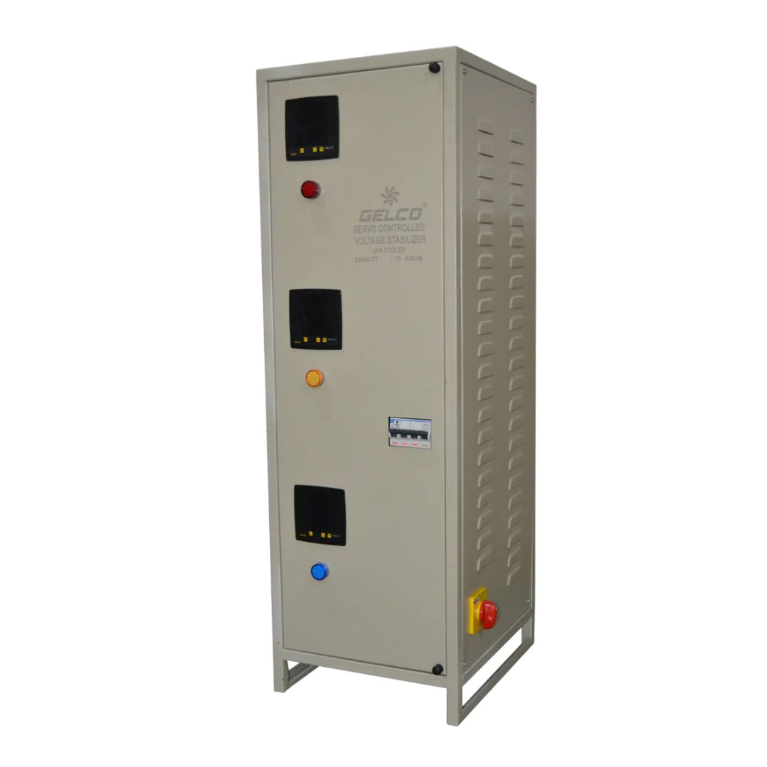 Servo stabilizer for Vadodara, India, safeguarding electronics from voltage fluctuations. Protects TVs, computers, refrigerators, and more. Reliable performance, efficient voltage correction. Shop online for best deals.