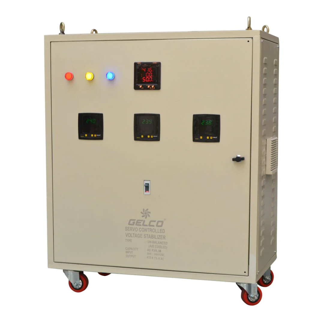 Servo stabilizer for Vadodara, India, safeguarding electronics from voltage fluctuations. Protects TVs, computers, refrigerators, and more. Reliable performance, efficient voltage correction. Shop online for best deals.